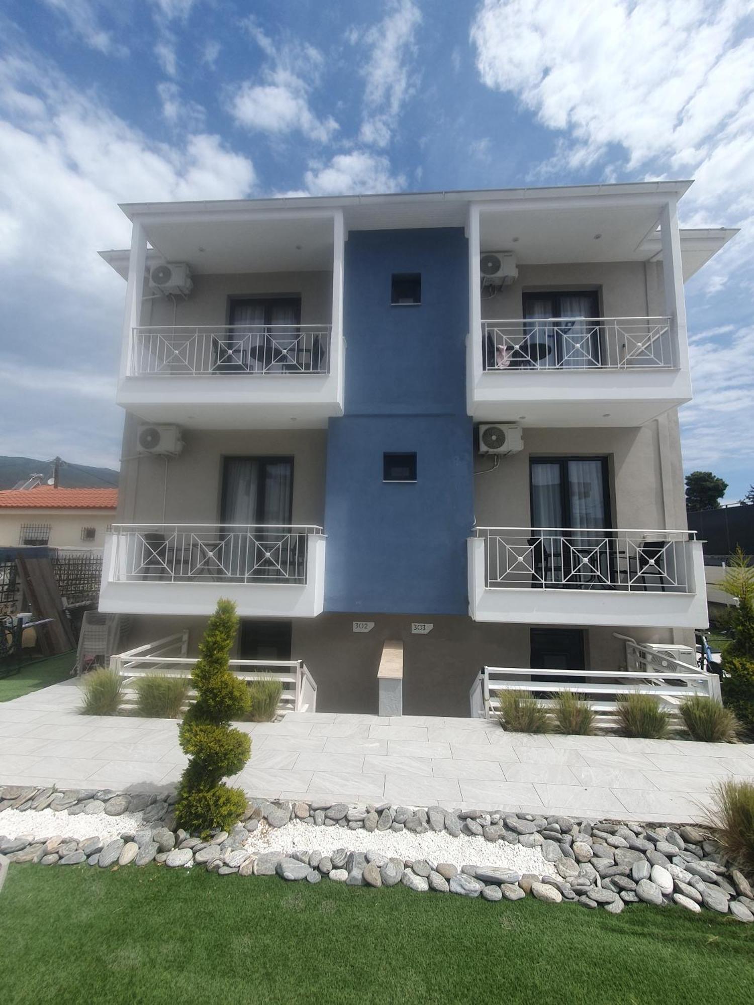 Olea Luxury Suites Аспровалта Екстериор снимка